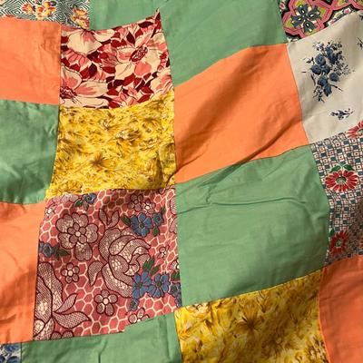 Vintage Block Quilt Top