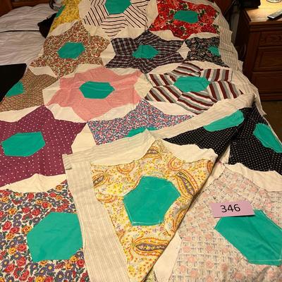 Awesome Vintage quilt top