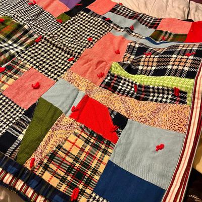 Vintage patchwork quilt