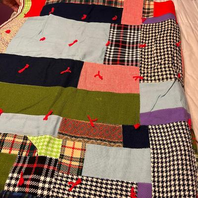 Vintage patchwork quilt