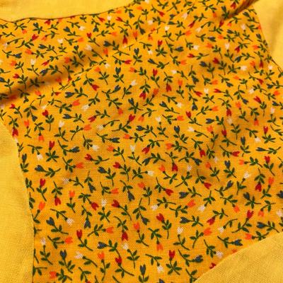 Awesome yellow quilt top