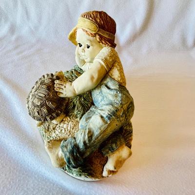 Adorable Sculptures including Sandicast Red Tabby Cat Sculpture (L-NM)