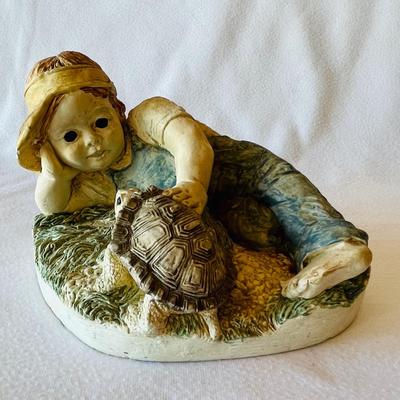Adorable Sculptures including Sandicast Red Tabby Cat Sculpture (L-NM)