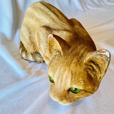Adorable Sculptures including Sandicast Red Tabby Cat Sculpture (L-NM)