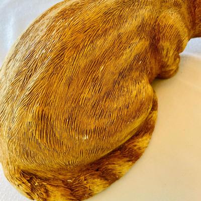 Adorable Sculptures including Sandicast Red Tabby Cat Sculpture (L-NM)
