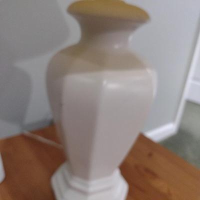 Pair of Matching Ceramic Ginger Jar Shaped Lamps