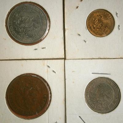 MEXICO (4) Old Coins