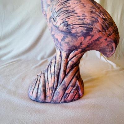 Toad, Flamingo and Dolphin Sculptures (L-NM)