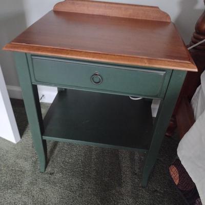 Solid Wood Washstand Side Table Choice A