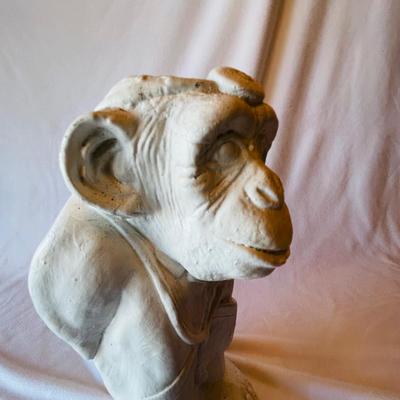 Monkey Sculptures and Planter (L-NM)