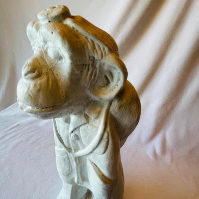 Monkey Sculptures and Planter (L-NM)