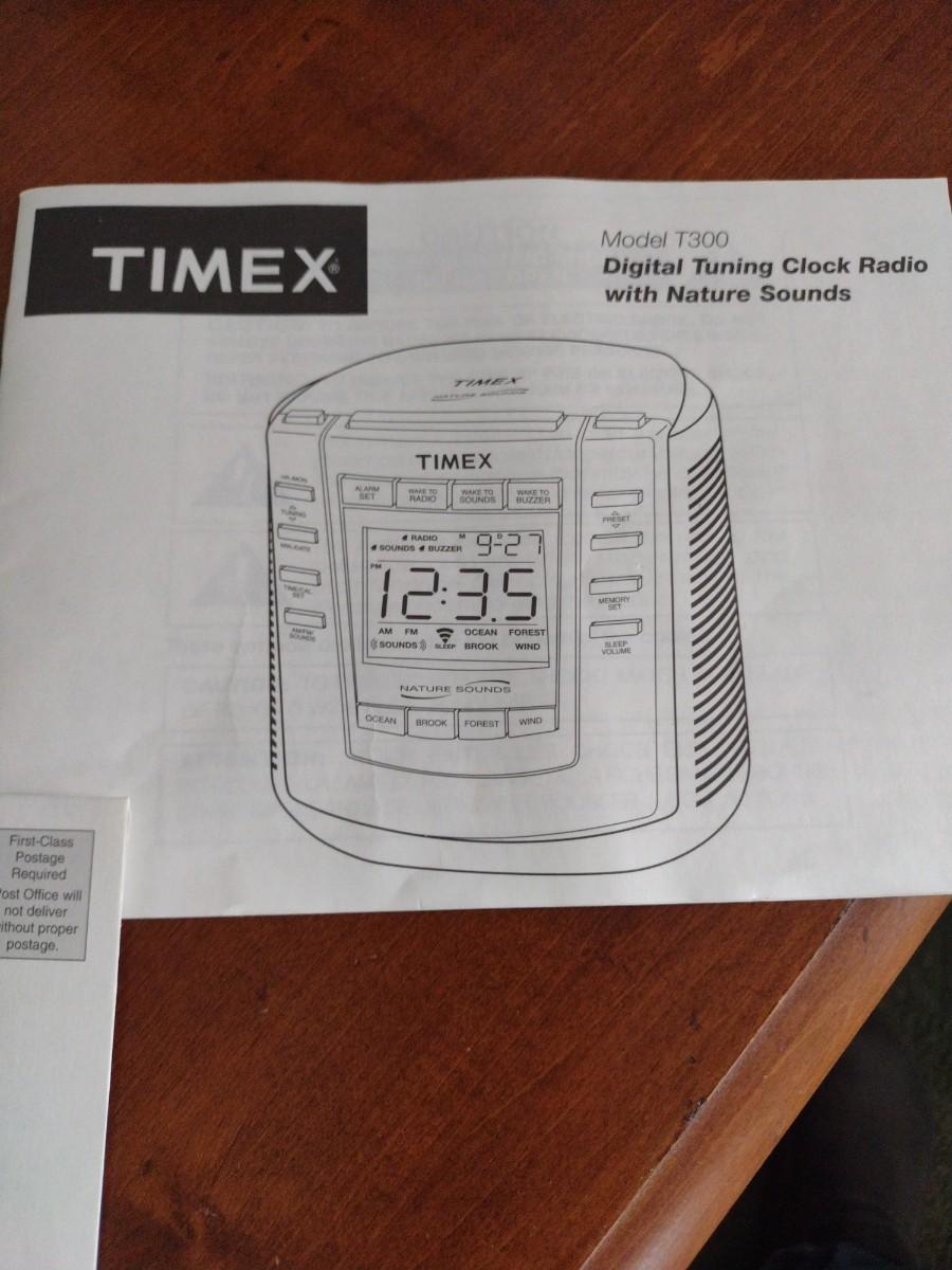 Timex Radio/CD Player/ Clock