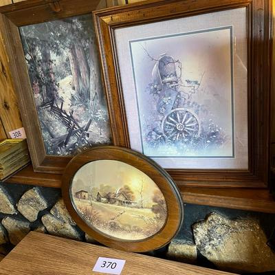 Homco Country Prints
