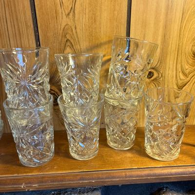 Lot of EAPC Star of David glass