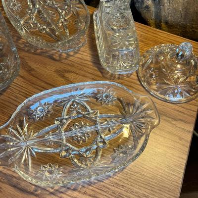 Lot of EAPC Star of David glass