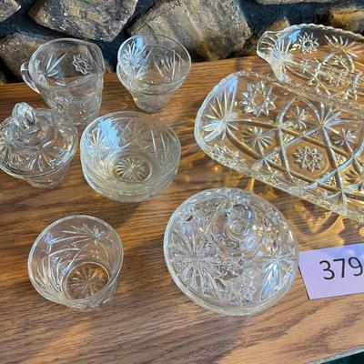 Lot of EAPC Star of David glass