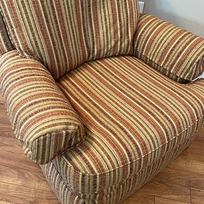 SHERRILL ~ Upholstered Swivel Rocking Chair