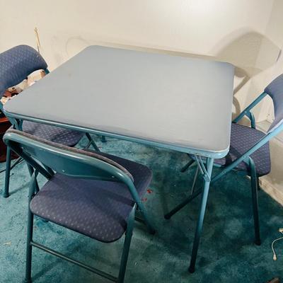 Folding Table and Chairs (GR-JM)