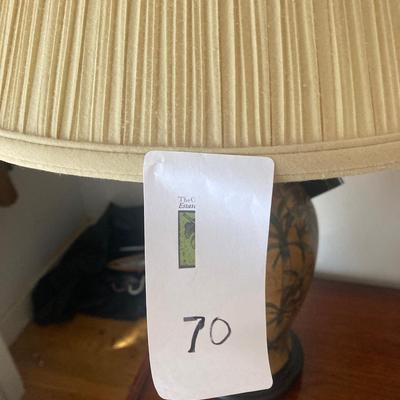 Pair of decorative bedside lamps