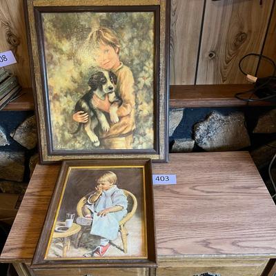 Vintage Children's prints