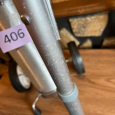 Walker & Oxygen tank