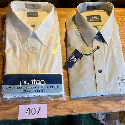 2 New Dress Shirts