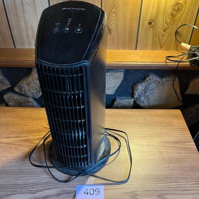 Black small space heater