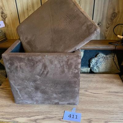 Suede Storage box