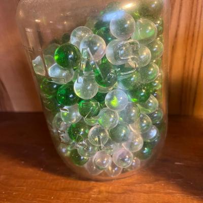 2 jars of marbles