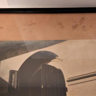 Lot #164  Pair of Vintage Silver Albumen Photograhic Scenes of the French Quarter - Roy Trahan