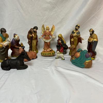 Porcelain Nativity Scene (CS-MK)