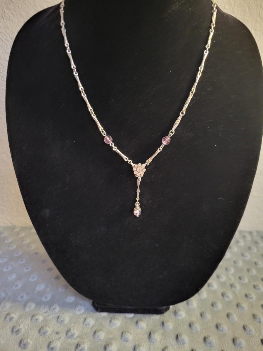 Vintage Drop Necklace