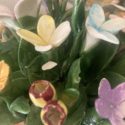 Lot of Porcelain Capodimonte Flowers
