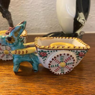 Lot of Animal Figurines in glass and ceramic