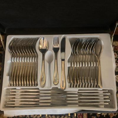 Large lot of silver plate and metal items