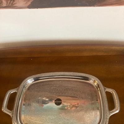 Large lot of silver plate and metal items