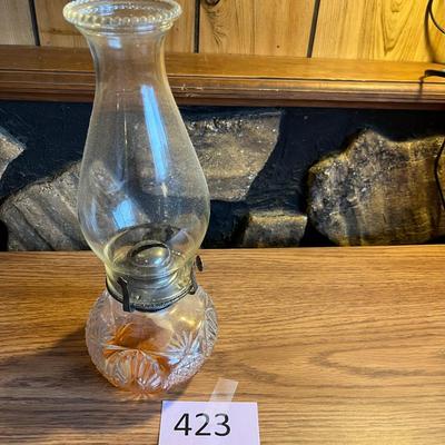 Pineapple pressed Oil Lamp