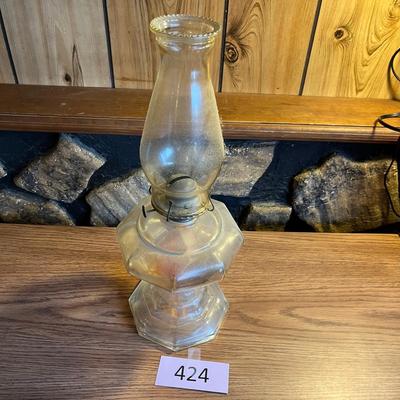 Antique Oil Lamp