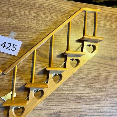 Cute Stair Step Wall Shelves