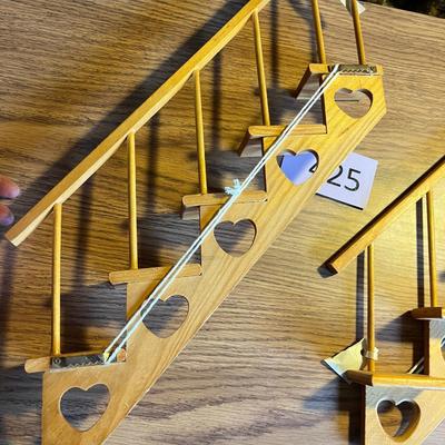 Cute Stair Step Wall Shelves