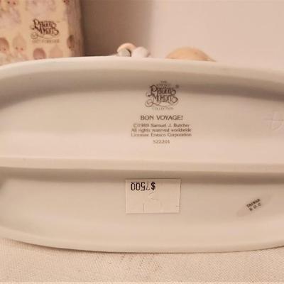 Lot #170  Precious Moments Figurine - "Bon Voyage!" with box/tags