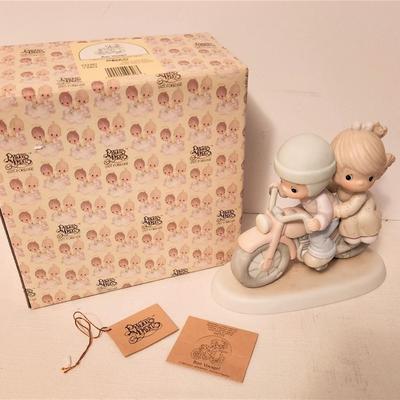Lot #170  Precious Moments Figurine - "Bon Voyage!" with box/tags