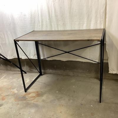 1462 Costway Folding Metal Base Table