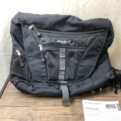 1463 Eddie Bauer Computer Bag and Epson XP446 Printer