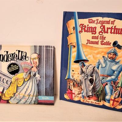 Lot #171  Two Vintage Pop Up Books - Cinderella & the Legend of King Arthur