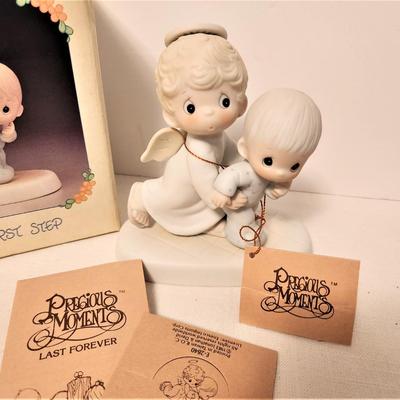 Lot #172  Precious Moments - Baby's First Steps with box/tags