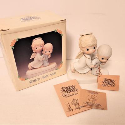 Lot #172  Precious Moments - Baby's First Steps with box/tags