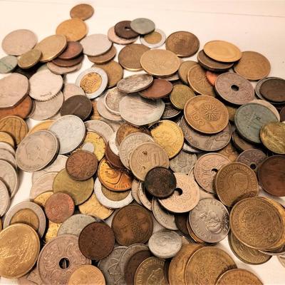 Lot #173   Large Lot of Foreign Coins - Denmark, Greece, Canada, Mexico