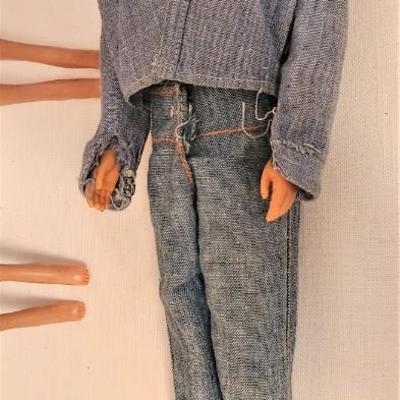 Lot #175  Lot of Vintage Bargie Dolls, Midge, Allen, Ken