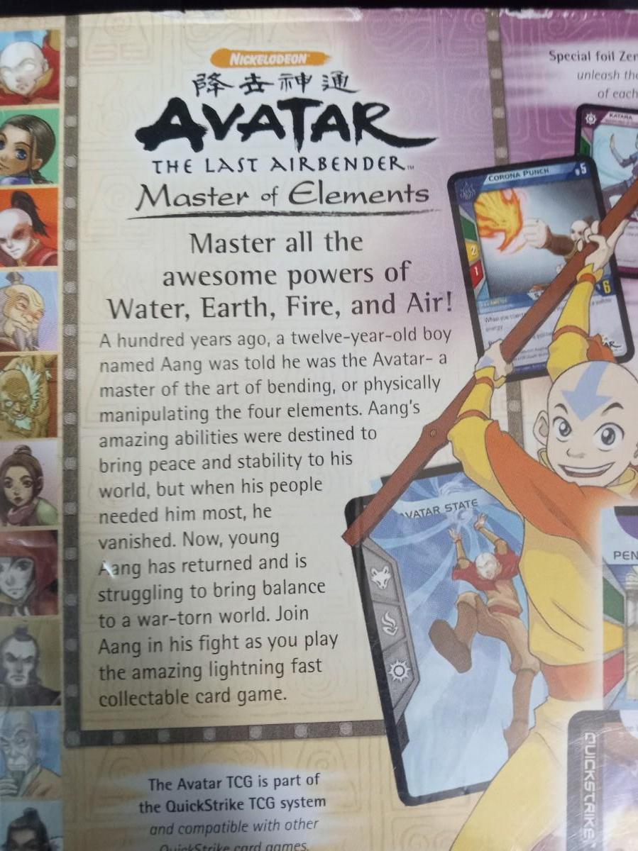 3 SEALED BOOKS AND AVATAR TRADING CARD GAME